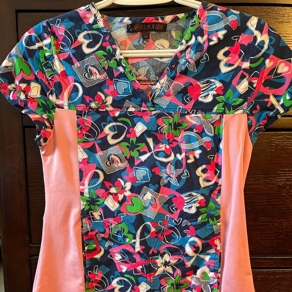 XS Scrub Top